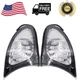 4DR Clear Corner Lamp Replace 63137165859 63137165860 for 02-05 BMW E46 325i 330