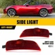 Rear Side Marker Red Light Housing For 2016-2023 Mazda Miata MX-5 NA1J-51-5E0B