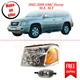 New Corner Light and Headlight set 2 pieces for 2002-2009 GMC Envoy SLE, SLT