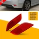 Front Left Right Red Bumper Reflector For 2016-2017 Subaru Crosstrek 84281FG000