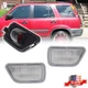 2PCS Clear Lens Rear Bumper Side Marker Light Lamps For 1997-2001 Honda CR-V CRV