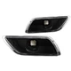 Black Housing Clear Lens Side Marker Bumper Lights for 2000-2005 Ford Focus