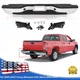 Chrome Complete Rear Bumper For 1999-2007 Chevy Silverado GMC Sierra 1500 2500