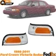 Front Corner Light Left and Right For 1998-2011 Ford Crown Victoria Sedan