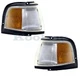 For 87-96 Cutlass Ciera Corner Light Turn Signal Marker Lamp Left Right Set PAIR