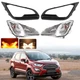 4PCS Front Fog Light Driving Lamps Covers Bezel Trim For Ford EcoSport 2018-2022