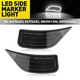 LED Side Marker Lights For Cadillac Escalade Chevy Suburban GMC Yukon 2021-2024
