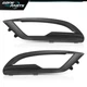 Left+Right Front Bumper Fog Light Lamp Cover Bezel Fits 2018-2021 Ford EcoSport
