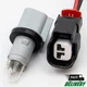 Side Marker lights connector + socket + bulb Dodge Ram 3500. 68042143AA