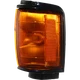 Corner Light For 84-86 Toyota Pickup 4Runner w/ black trim Driver Side w/ Bulb