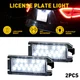 2x LED License Plate Lamps Lights For Fiat 500 2013-2019 Maserati Levante USA 2x LED License Plate Lamps Lights For Fiat 500 2013-2019 Maserati Levante USA