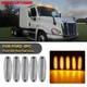 OE-Spec LED Front Raised Roof Clearance Marker Lights For Freightliner Cascadia