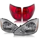 Headlight & Tail Light Set For 2004-2005 Toyota Sienna TO2502150 TO2503150
