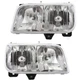Driver and Passenger Headlights For 1992-2000 GMC Yukon Halogen w/ Bulb/s Denali