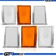 1988 89 90 91 92 1993 Chevy C/K Truck Suburban 6pcs Crystal Corner Signal Light