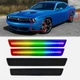 RGB LED Side Marker Light Front Rear Bumper Lamp For Dodge Challenger 2015-2023