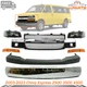 Front Bumper Chrome & Headlight Kit For 2003-2023 Chevy Express 2500 3500 4500