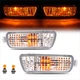 Pair Bumper Turn Signal Lights For Toyota Tacoma 2001-2004 Driver+Passenger Side
