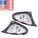 Pair Turn Signal Lights Corner Light LH+RH For 2002-2005 BMW E46 3-SERIES Sedan