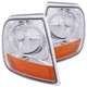 521026 Anzo Corner Lights Lamps Set of 2  Driver & Passenger Side for Ford Pair
