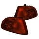 Fits 1992-1995 Honda Civic 2/3Dr Amber/Smoke Signal Corner Lights Left+Right