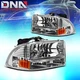 FOR 97-04 DODGE DAKOTA/DURANGO CHROME/AMBER SIDE TURN CORNER HEADLAMP HEAD LIGHT