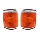 For Ford F-150/F-250 1990 1991 Corner Lights Driver and Passenger Side Pair 4-Pc