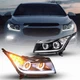 LED Headlights For 11-15 Chevy Cruze 2011-2015 Projector Headlamps Glow Bar Pair LED Headlights For 11-15 Chevy Cruze 2011-2015 Projector Headlamps Glow Bar Pair