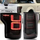 LED DRL Tail Lights For Ford F150 2015-2020 SMOKE Brake Light Assembly Red turn