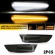 For 03-07 Infiniti G35 Coupe LED Side Marker Signal Lights Switchback Sequential