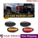 Dually Bed Fender Side Marker Lights For 2001-2014 Chevy Silverado 2500HD 3500HD Dually Bed Fender Side Marker Lights For 2001-2014 Chevy Silverado 2500HD 3500HD