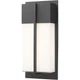 Z-Lite 5014S-BK-LED Nyx Outdoor Wall Light in Black, LED