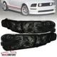 Smoke Bumper Lamps Fit 2005-2009 Ford Mustang Front Turn Signal Replacement Pair