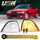 Euro Clear Corner Light Pair with LED Bulbs For 92-99 BMW E36 2D Coupe/Cabrio M3