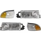 Headlight & Side Marker Kit Left & Right for 1991-1993 Chevrolet Caprice Classic
