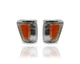 Cornering Light for 92-95 Toyota Pickup 4WD Chrome Pair 8161035120, 8162035120