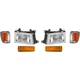Headlight Set Fits For 93-98 Toyota T100 w/Corner Light & Turn Signal Light