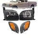 Halogen Headlight Kit For 2000-04 Toyota Tundra LH&RH Regular/Cab Access Cab