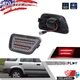 Clear Red LED Side Marker Lights For 97-01 Honda CR-V Rear Driver and Passenger