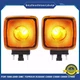 2X Bumper Turn Signal Light For 90-09 GMC Topkick Kodiak C4500 C5500 C6500 C7500