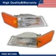 Parking Light Turn Signal Directional Lamp Front Pair Set for 07-14 Jeep Patriot