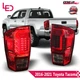 2016-2023 Pair Tail Lights For Toyota Tacoma LED Rear Brake Assembly Lamps
