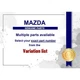 Genuine Mazda Lens Parking - Part No. GB06-51-092 (GB0651092)