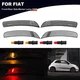 4x Front&Rear LED Side Marker Lights Assembly Kit For 2012-2017 FIAT 500 Abarth