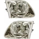 For Ford F-150 Heritage Headlight 2004 Driver and Passenger | Pair Lightning
