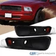 Balck Bumper Lights Fits 2005-2009 Ford Mustang Turn Signal Parking Lamps 05-09