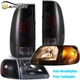 Pair Headlights +Tail Lights For 1997-2003 Ford F-150 1997-1999 F-250 Light Duty