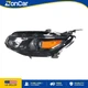 Driver Side Headlight Assembly Halogen Projector For 16-18 Chevy Malibu Black