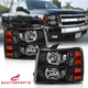 Fit For 2007-2013 Chevy Silverado 1500 2500HD Replacement Headlights Front lamps Fit For 2007-2013 Chevy Silverado 1500 2500HD Replacement Headlights Front lamps