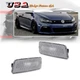 For 2010-2014 VW MK6 Golf GTI Front Bumper Clear Side Marker Light Lamp Housings